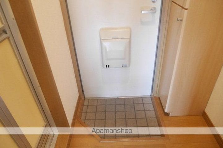 リュミエール箱崎宮前B202号室の玄関