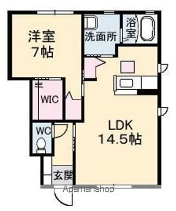 シャン・プランタンの間取り