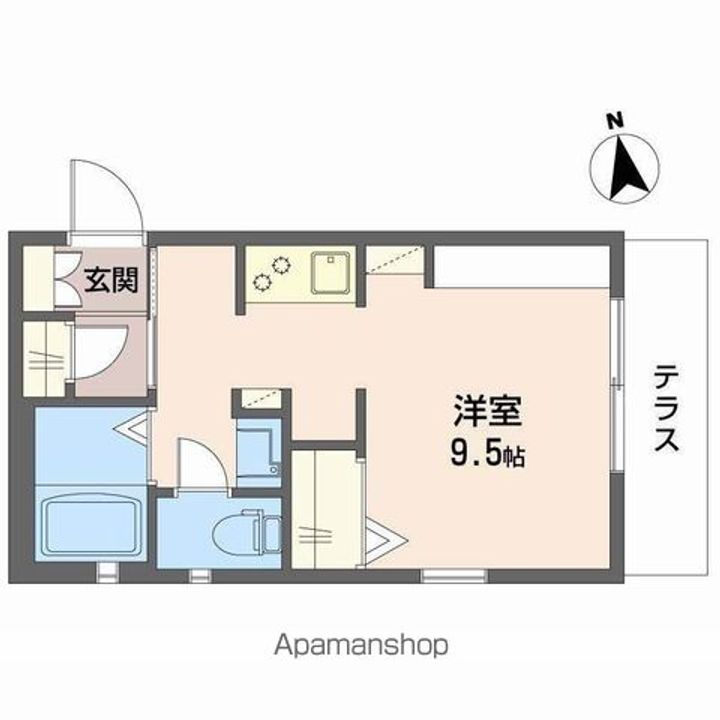 カーサバウムの間取り