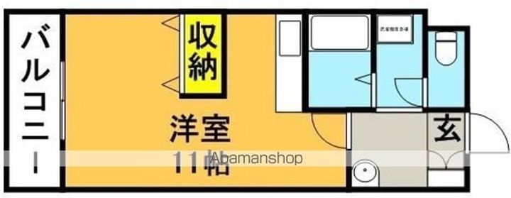 ガーデンハイツ朝妻の間取り