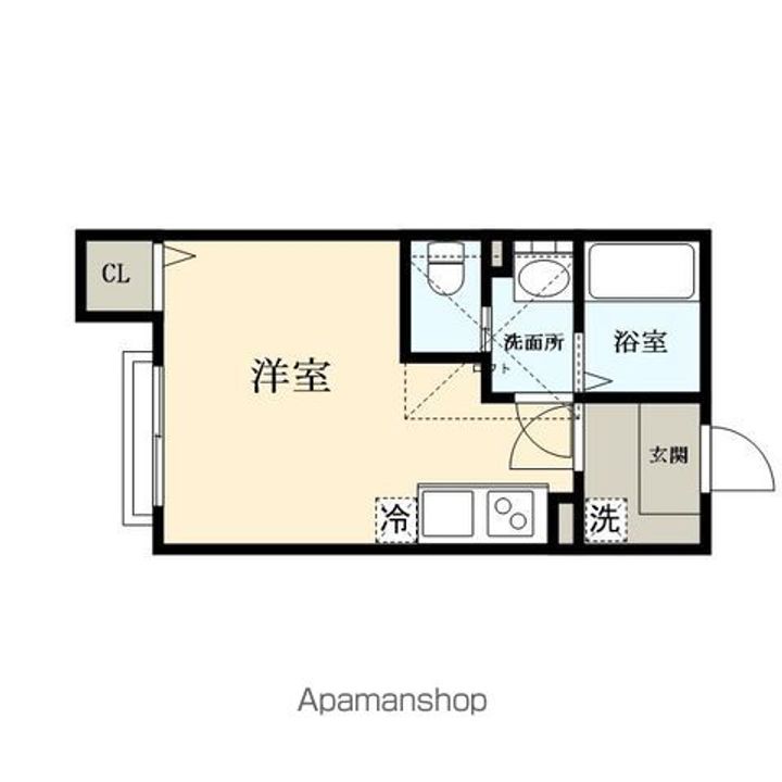 LA・VIE柏木102の間取り