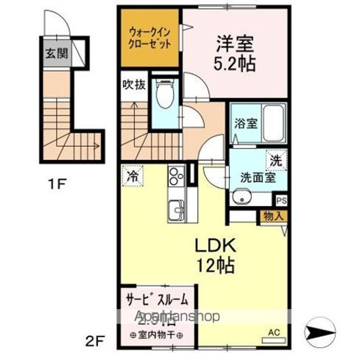 アセーボIVの間取り