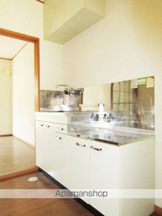 長野県長野市大字高田の賃貸アパートのキッチン