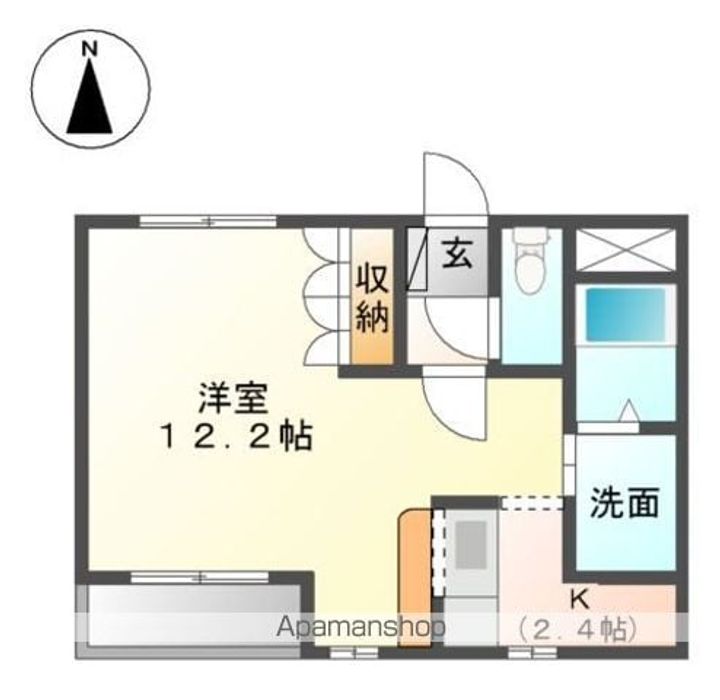 コンフォース103の間取り