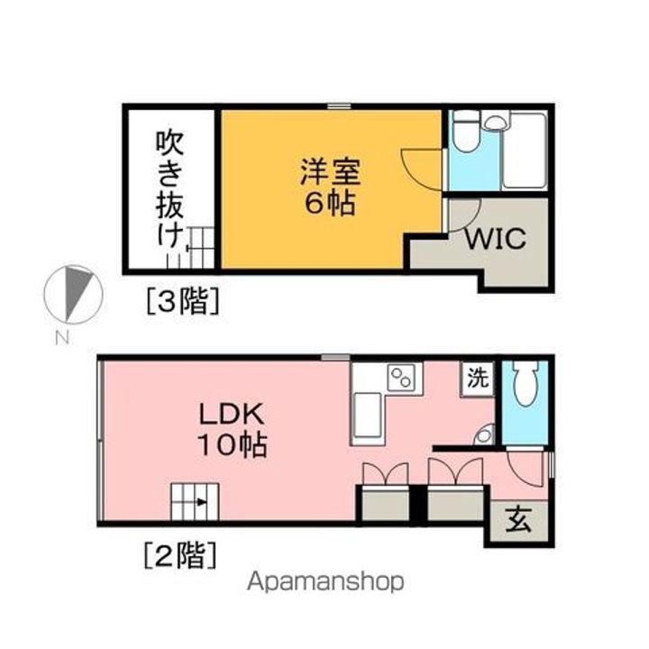 LITTLE ROCK VILLAGE202の間取り