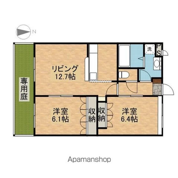 ジュピター102の間取り