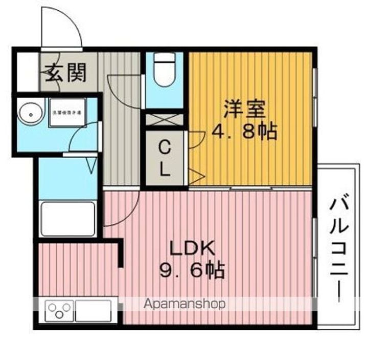 ル・リアン本町の間取り