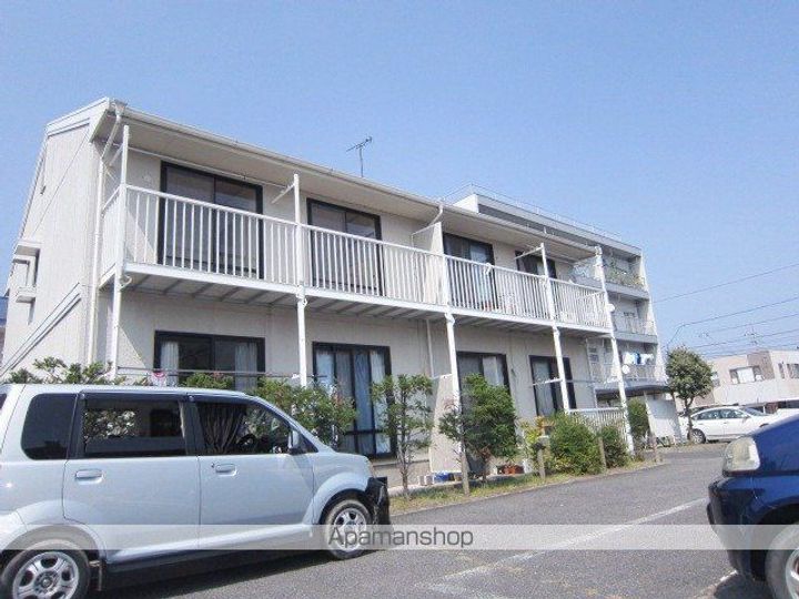 グリーンタウン三輪A棟201の外観