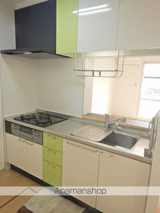 徳島県徳島市論田町本浦中の賃貸アパートのキッチン