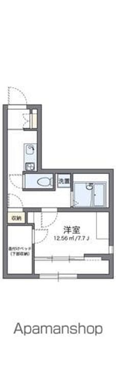 レオパレスコンフォートの間取り