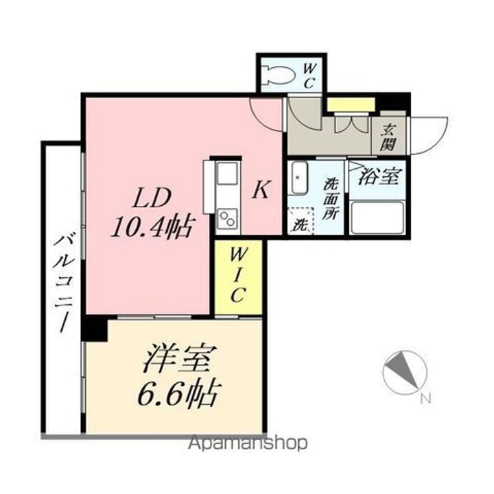 ボナール古京の間取り