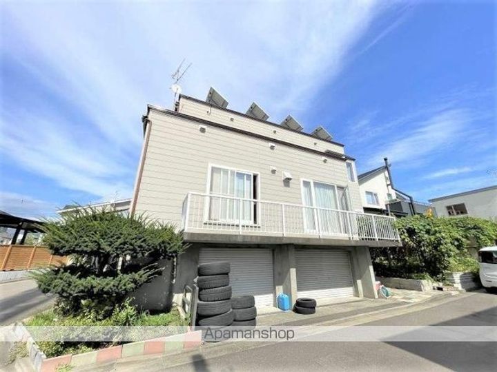 白石アパート1階の外観