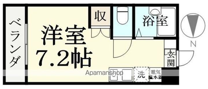 スプレモ.メゾンD202の間取り