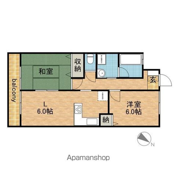 アーバニズム65の間取り