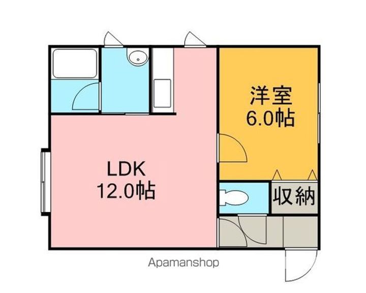 サンパティークBの間取り