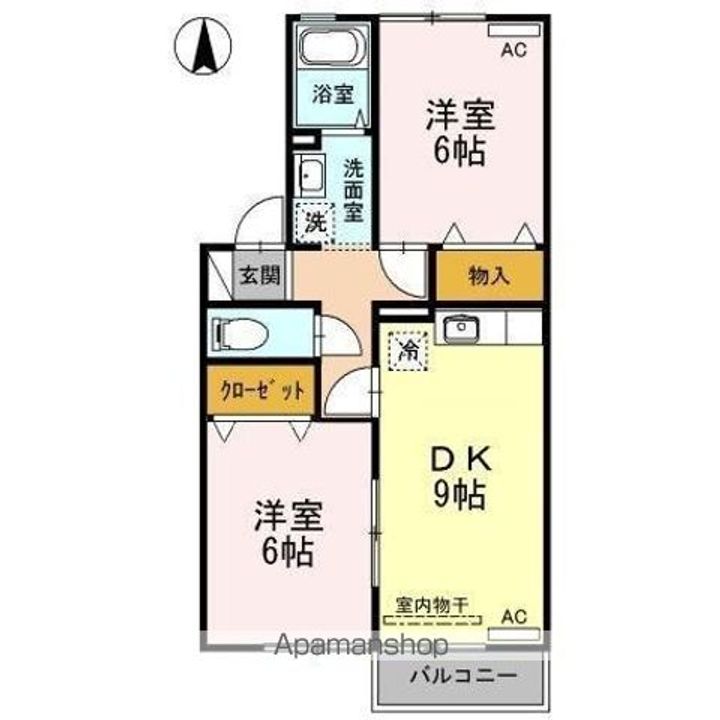 ボナール立江の間取り