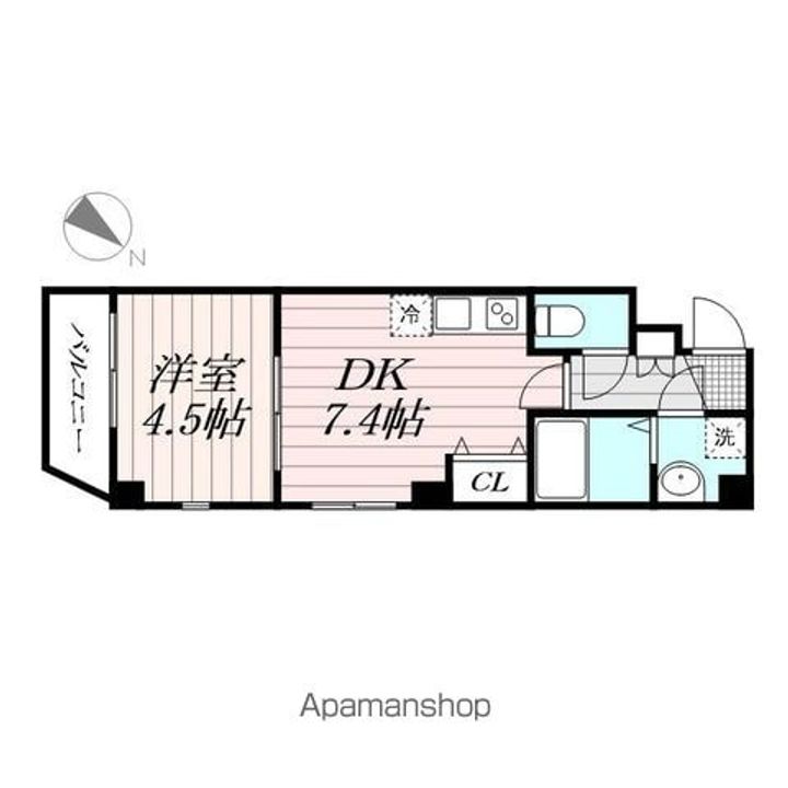 クレスト新田町の間取り
