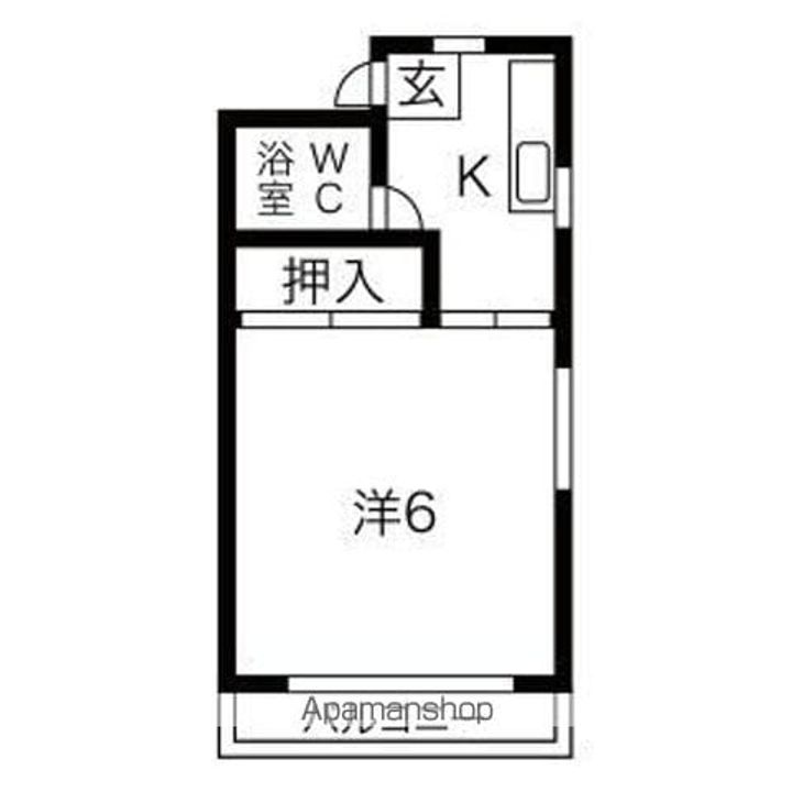 アンシャンテ モリモトの間取り