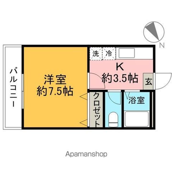 フレンドシップ飯能仲町の間取り