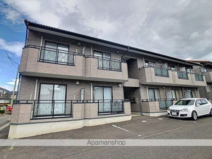 福島県郡山市咲田1丁目の賃貸アパートの外観