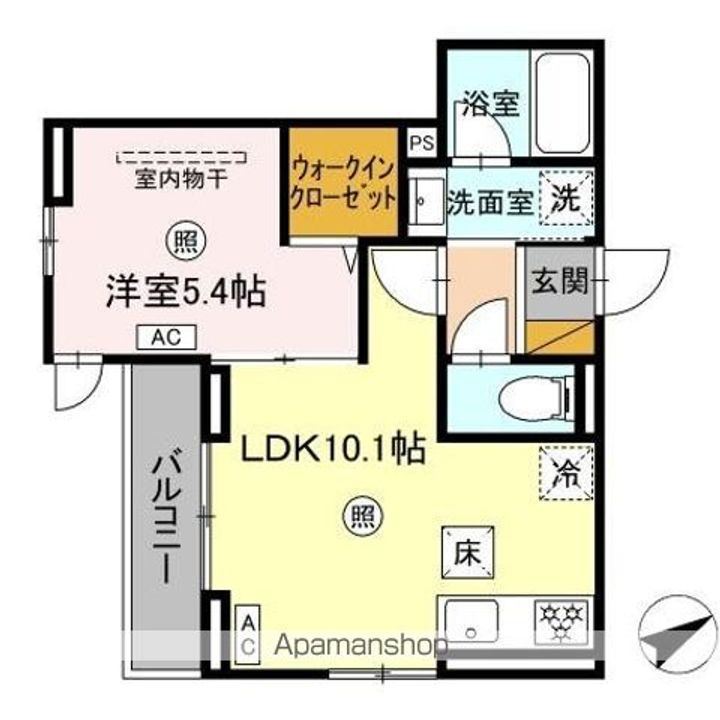 DーLIENの間取り