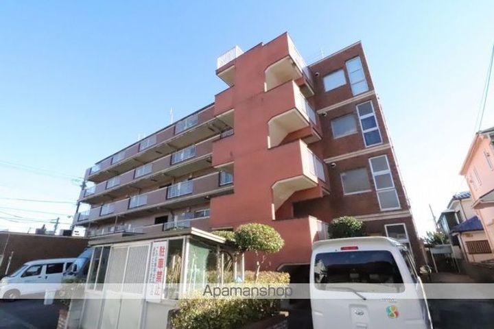 東京都羽村市緑ヶ丘1丁目の賃貸マンションの外観