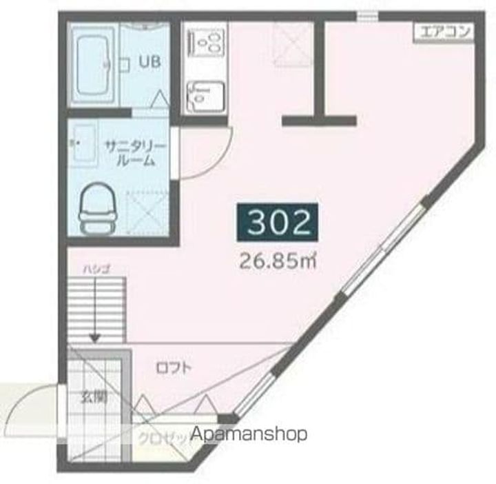 IZUMI 03302の間取り