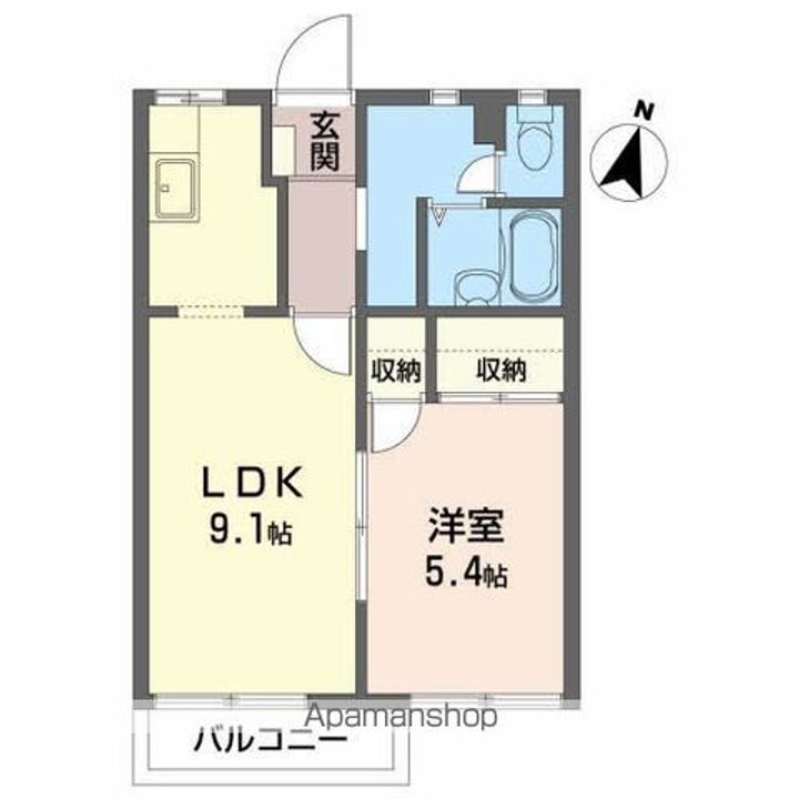 パルジュネスの間取り