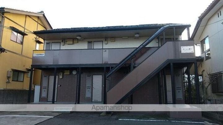 福井県福井市福2丁目の賃貸アパートの外観