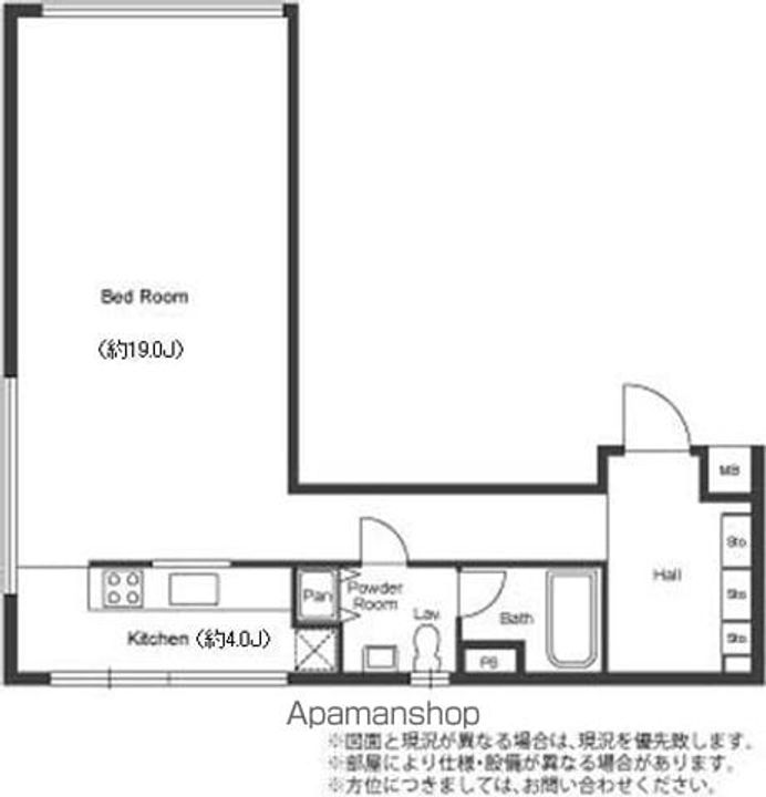 グランカーサ六本木の間取り