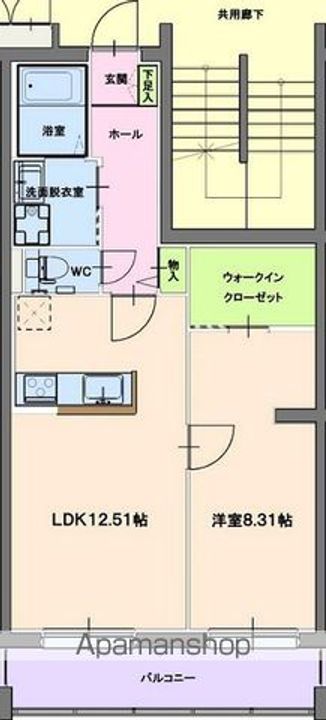 グラン シャンブルの間取り