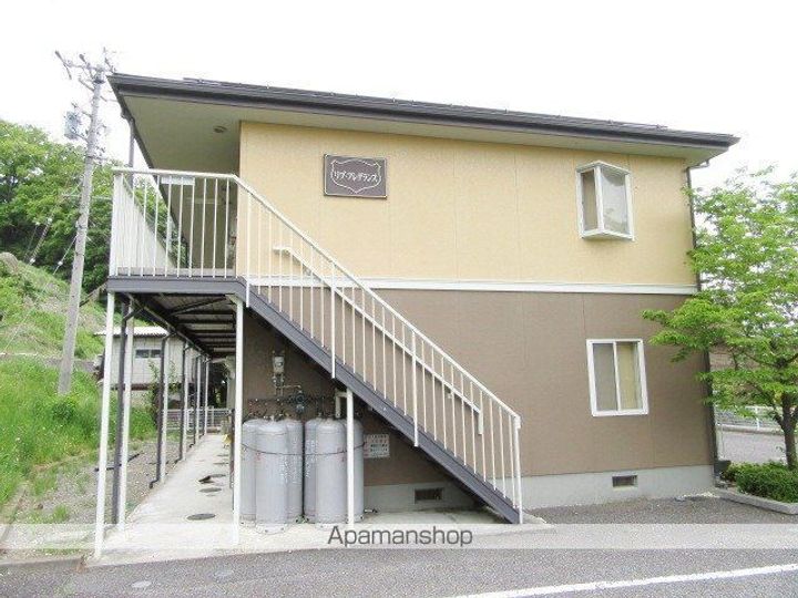 長野県長野市大字安茂里西河原の賃貸アパートの外観
