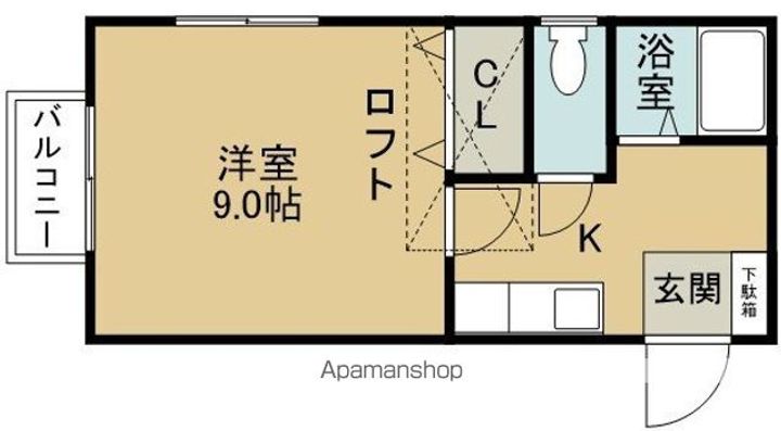 カモミールハウスの間取り