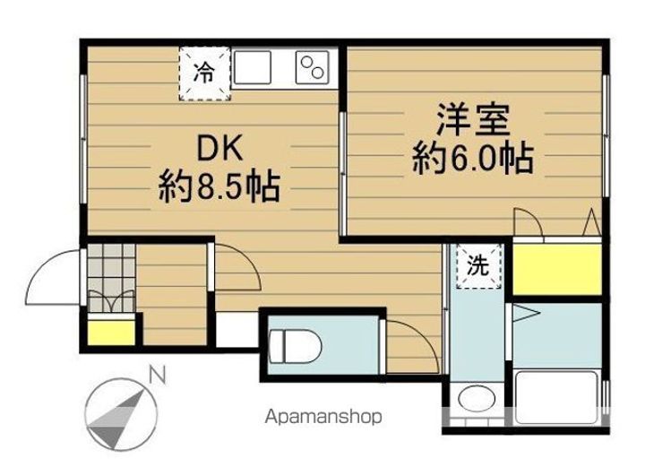 PRIMROSEⅡ101の間取り