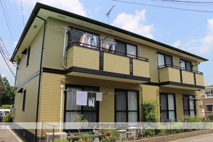 岡山県岡山市北区津高の賃貸アパートの外観