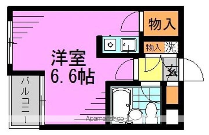 コーポラスKの間取り