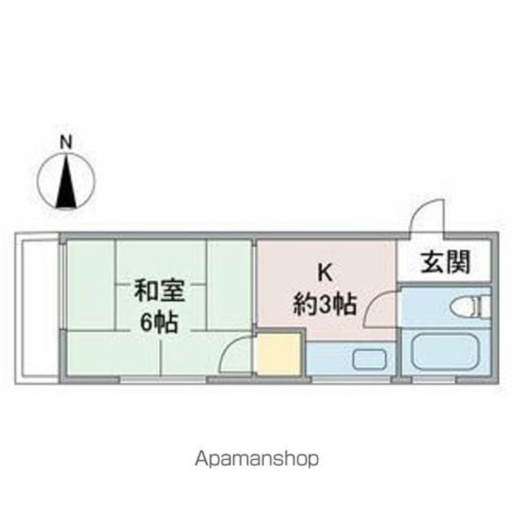 ムーニー若原の間取り