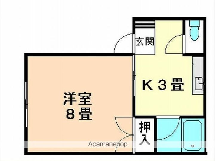 メゾン歩夢想家Aの間取り