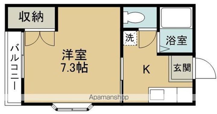 ルピナスⅡの間取り