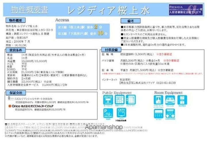 レジディア桜上水のその他画像