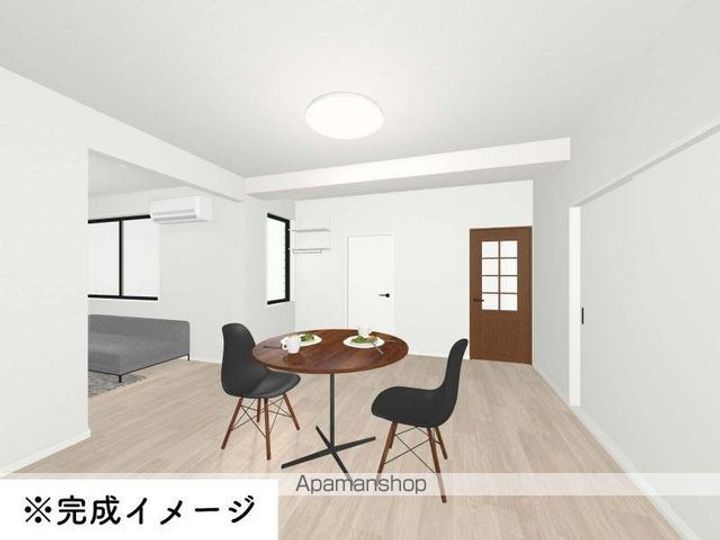 番町ブリックガーデン京都2-Cの居間