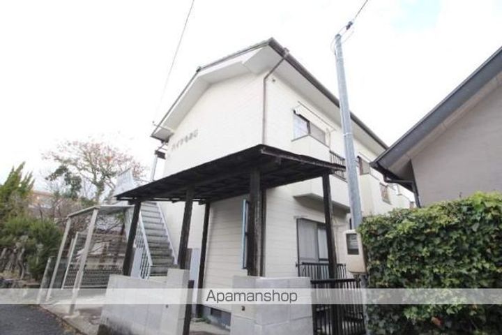 岡山県岡山市東区瀬戸町下の賃貸アパートの外観