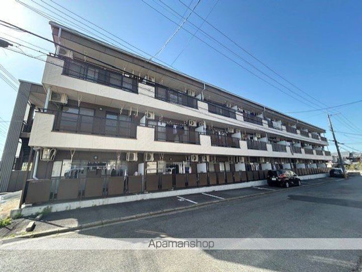 滋賀県大津市大江7丁目の賃貸マンションの外観