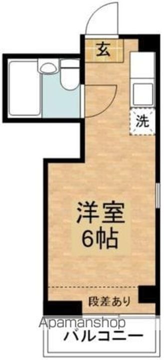 ホワイト大山202の間取り