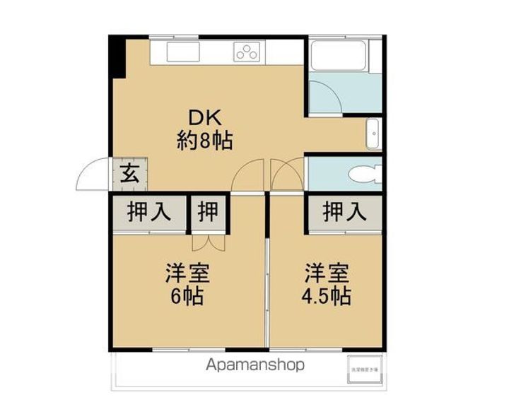 グリーンハウスの間取り