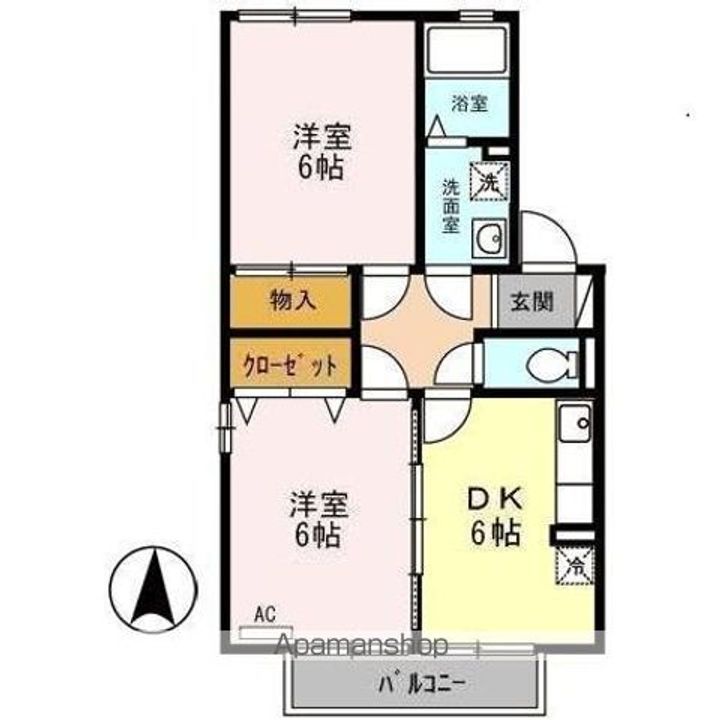 スラージュマン ABCの間取り