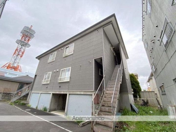 ハイホーム中村2F左の外観