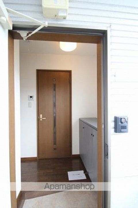 ツバキハイツ204の玄関
