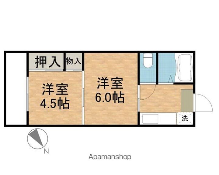 平和マンション上杉302の間取り