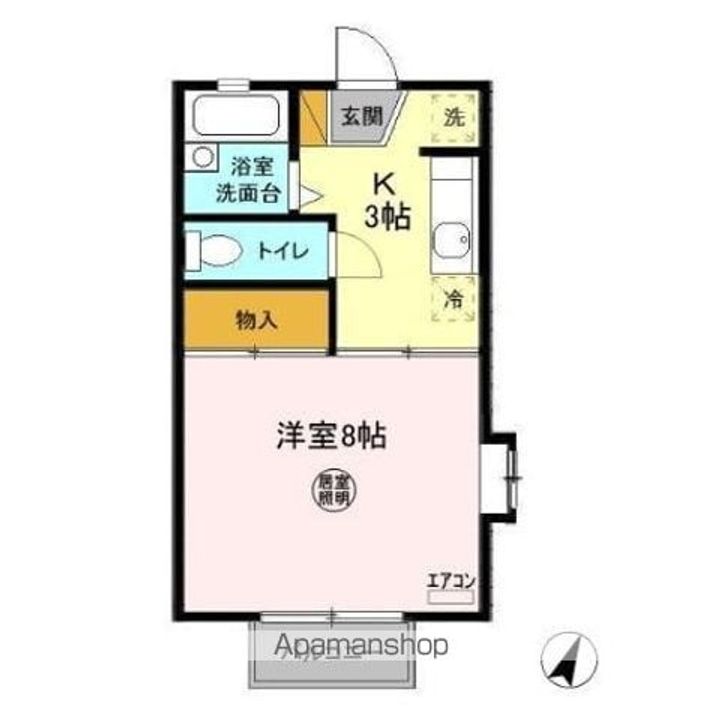 ライトハウス Ⅲの間取り